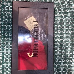 TR Jean and long sleeve shirt set.